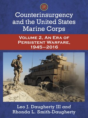 cover image of Counterinsurgency and the United States Marine Corps